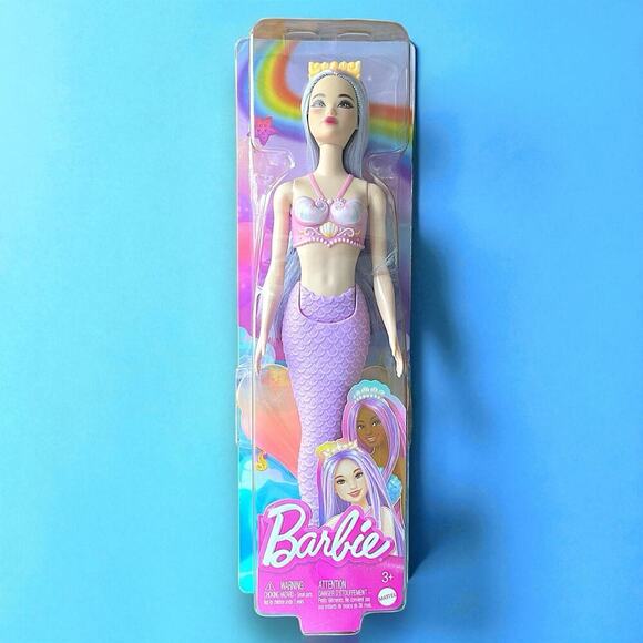Mattel Other - NRFB Barbie Dreamtopia Mermaid Doll Odile Purple Hair 2023 Mattel HRR06 OOAK